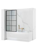 Parawan nawannowy Rea Lagos-1 Ruchomy 70 Black