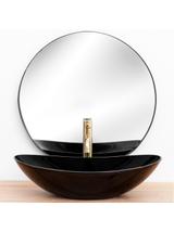 Umywalka Ceramiczna Nablatowa Royal 60 Black