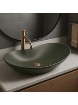 Countertop Basin Rea Royal Olive Matt