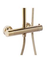 Kit de douche REA VINCENT GOLD + thermostat