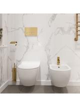 ZESTAW WC CARTER RIMLESS SLIM + BIDET CARTER MINI