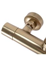 ΣΕΤ ΜΠΑΝΙΟΥ ΜΕ ΘΕΡΜΟΣΤΑΤΗ Rea PAROT Brushed Gold