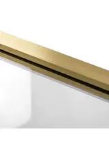 Душ кабина Rea Atlas 90x80 Brush Gold