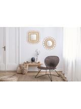 LUSTRO ŚCIENNE BOHO 45CM QDJ071