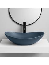 Πάγκος νιπτήρας Rea Royal Blueberry Matt: 61.5 x 35.5 x 15.5 cm