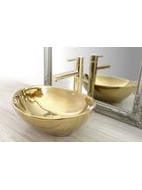 Βρύση νιπτήρα Rea Tess Gold High
