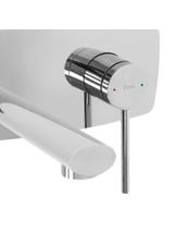 Bateria umywalkowa Podtynkowa REA OVAL Chrom + BOX