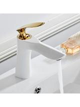 Βρύση REA ORBIT White Gold Χαμηλό Νιπτήρα
