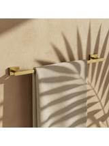 Wieszak łazienkowy jednoramienny 201 Oste Złoty Szczotkowany