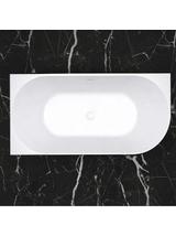 Corner Acrylic Bathtub Bellanto Slim 170 Left