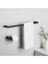 Juego de accesorios de baño Mati Black 4 piezas