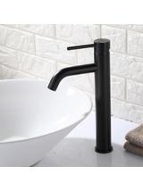 Βρύση νιπτήρα Rea Lungo Black Tall