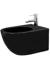 Bidet podwieszany Carlo Mini Czarny matowy