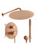 Set doccia da incasso Rea Foss Clif Brush Copper + BOX