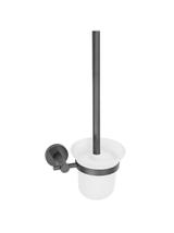 Szczotka WC GUN Czarna 322234A LEO