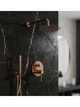Zuhanyszett rejtett Rea Lungo Diamond Copper + box