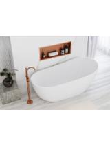 bathroom shelf 30x60 brush copper