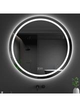 LUSTRO ŚCIENNE LED 80cm MMJ stal szczotkowana