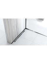 Listwa brodzikowa czołowa 130cm Czarna