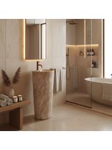 Lavoar freestanding de sine stătător Ceramic Rea Blanka Savana Matt