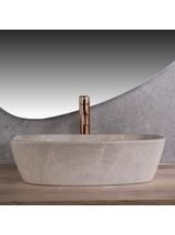 Umywalka nablatowa Rea Freja Beige