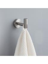 Cabide de banheiro com braço único 6606 Modern Brush Nickel
