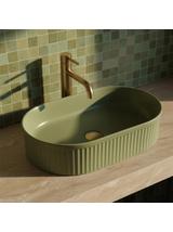 Umywalka nablatowa Rea Vanda Pistachio Matt