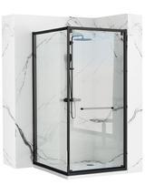 Kabina prysznicowa Rea Space In Black 80x100