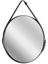 Lustro okrągłe czarne  60 cm TPJ-60B