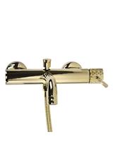 Grifo de bañera Rea Lungo Diamond Gold