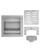 Odpływ liniowy REA LINE STAL SZCZOTKOWANA 12x12