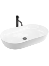 Umywalka nablatowa Rea Cleo 71 White