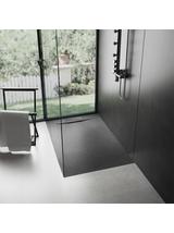 Brodzik prysznicowy Bazalt Black 80x120