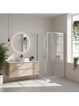 Rea suihkukaappi Rea Primo Swing 80x80 Chrome