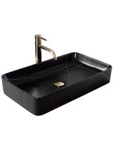 Umywalka Nablatowa Denis Black Stone Matt