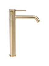 Waschbeckenarmatur Rea LUNGIS Brush Gold Super High