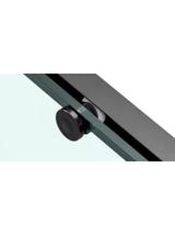 Kabina prysznicowa SOLAR BLACK MAT 100x80