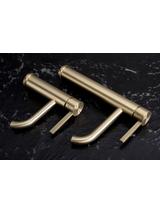 Bateria umywalkowa Rea Foster Złoty Szczotkowany Wysoka