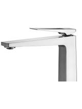 Bateria Umywalkowa REA PARKER Nikiel Szczotkowany INOX Wysoka