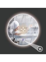 LUSTRO ŚCIENNE LED Z BLUETOOTH 60cm ROUND