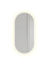 LUSTRO ŚCIENNE LED OVL 50x100cm Złote