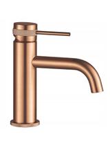 Waschbeckenarmatur Rea Lungo Grip Brush Copper low