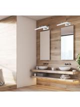 LAMPA KINKIET ŁAZIENKOWY LED NAD LUSTRO 9W 40CM APP372-1W CHROM
