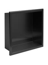 bathroom shelf 30x30 matte black