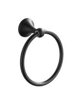 Wieszak łazienkowy RING 332867A Czarny RETRO