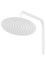 Kit de douche avec Thermostat Lungo White Mat
