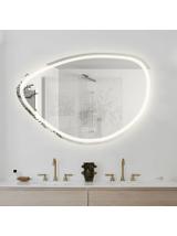LUSTRO ŚCIENNE LED Z FUNKCJĄ BLUETOOTH 70x100cm FOG