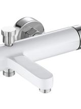Bateria wannowa REA Polo biała Chrom