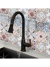 Μπαταρία κουζίνας Rea Deco Black Antique