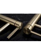 Bateria umywalkowa Rea Foster Złoty Szczotkowany Wysoka